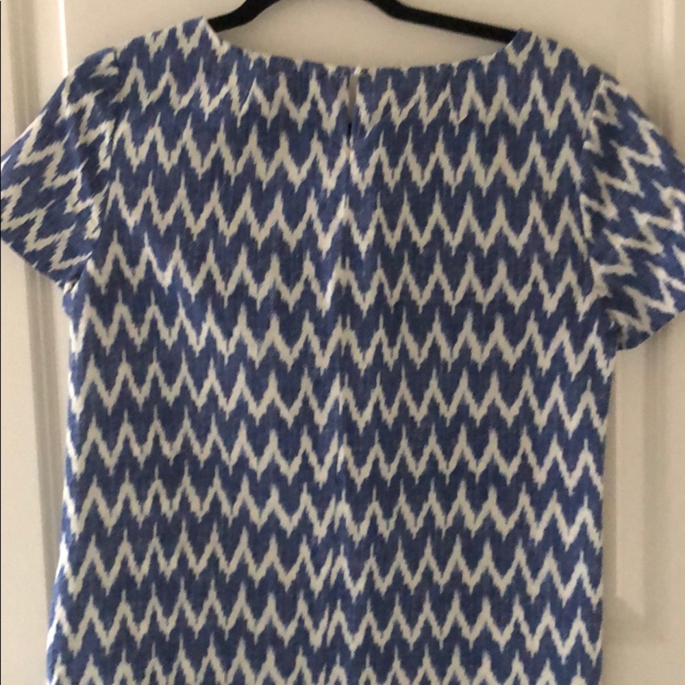 NWOT J.Crew Shortsleeve Work Blouse - Picture 2 of 3